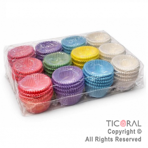 PIROTIN CUPCAKE N.10 COLORES SURTIDOS X 1000 (PACK 10 x 100 UNID)
